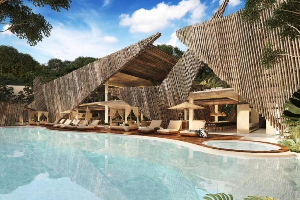 Loft En Aldea Zama Daire Tulum Dış mekan fotoğraf
