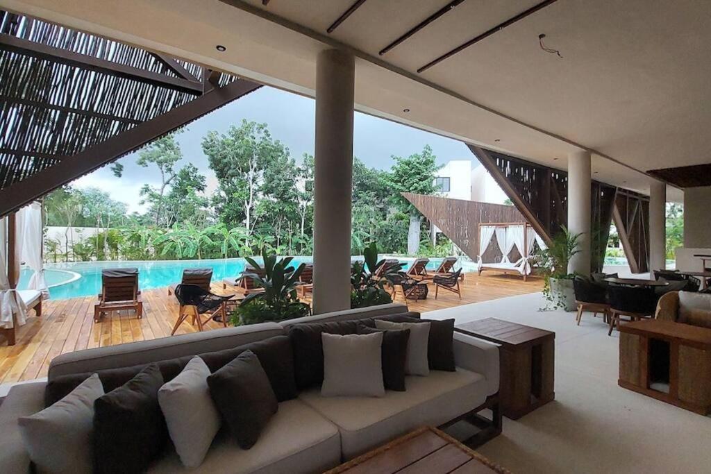 Loft En Aldea Zama Daire Tulum Dış mekan fotoğraf