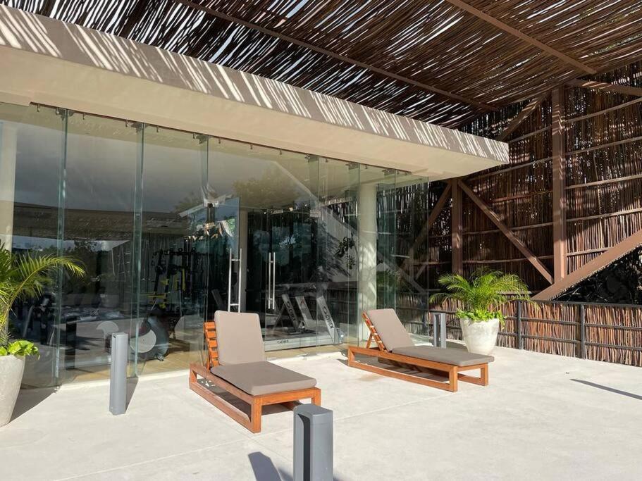 Loft En Aldea Zama Daire Tulum Dış mekan fotoğraf